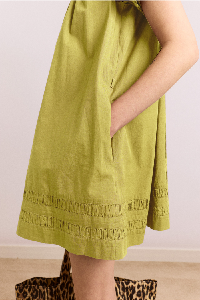 Noemie Mini Dress - Celery