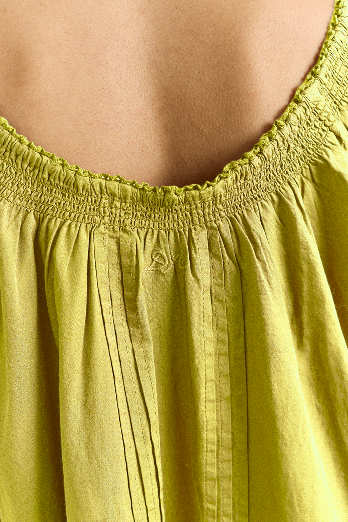 Noemie Mini Dress - Celery