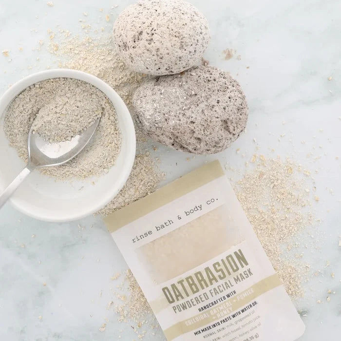 Oatbrasion Mask Bag | Rinse Bath & Body Co.