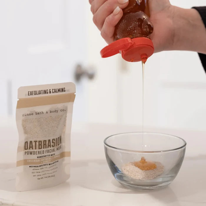 Oatbrasion Mask Bag | Rinse Bath & Body Co.