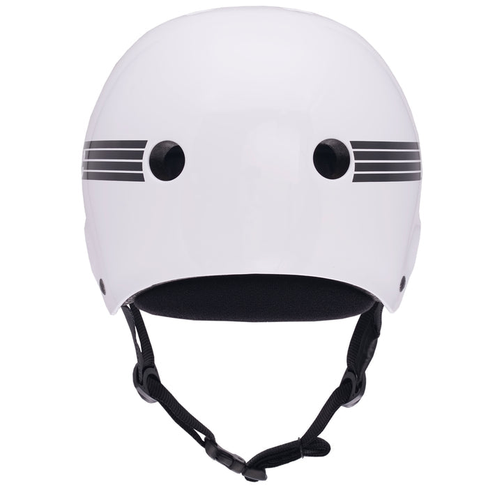 OLD SCHOOL LOW PRO HELMET - GLOSS WHITE (CERTIFIED)