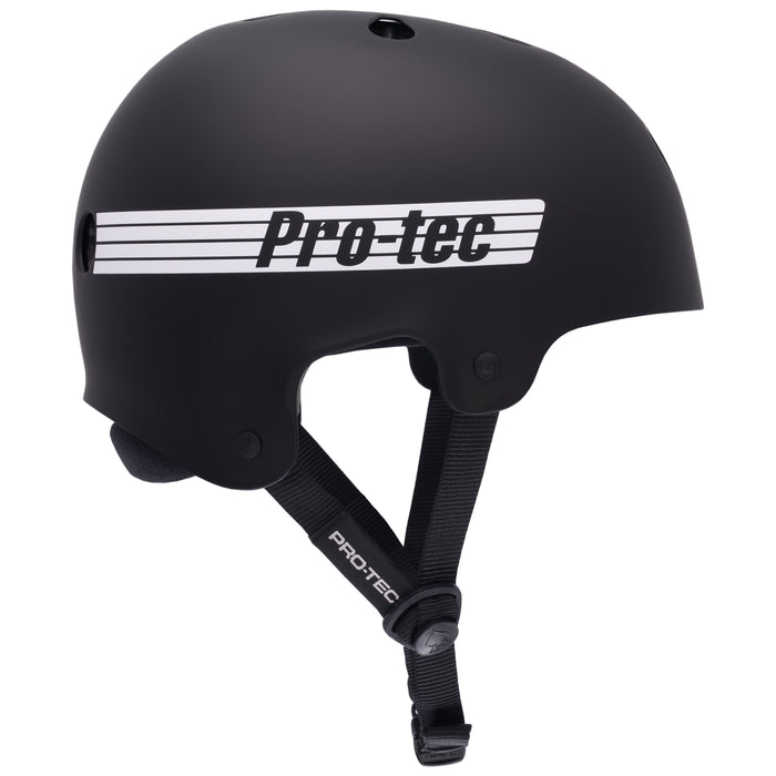 OLD SCHOOL LOW PRO HELMET - MATTE BLACK (CERTIFIED)