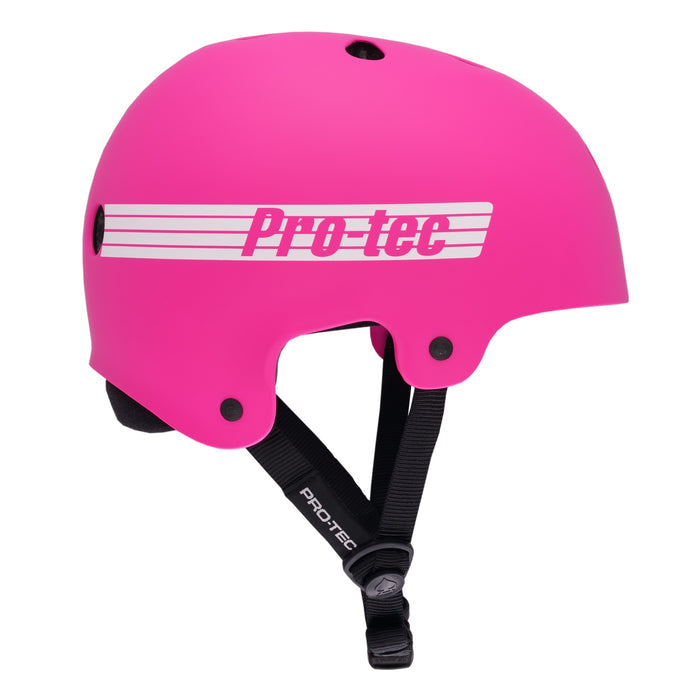 OLD SCHOOL LOW PRO HELMET - MATTE PINK (CERTIFIED)