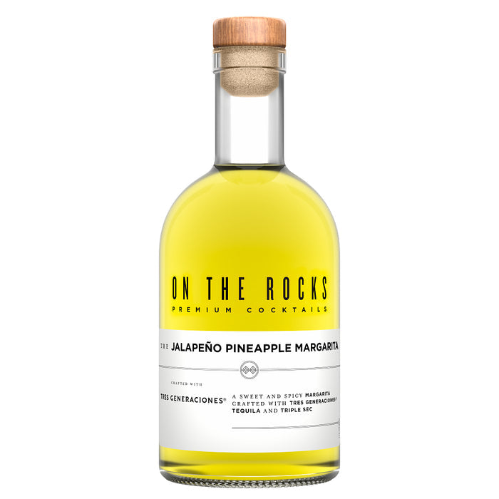On The Rocks Tres Generaciones Jalapeno Pineapple Margarita 375ml