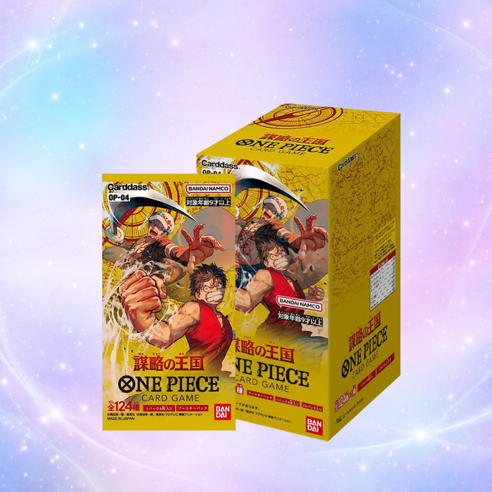 One Piece Card Game – OP-04 Kingdoms of Intrigue – Booster Japonais