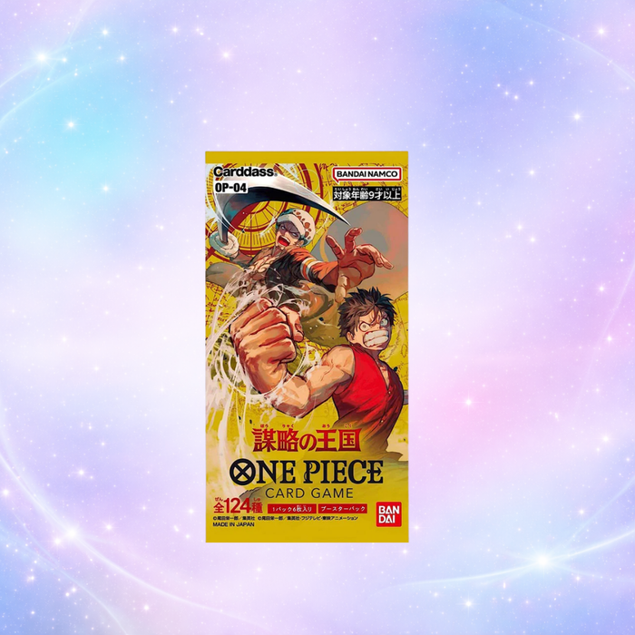 One Piece Card Game – OP-04 Kingdoms of Intrigue – Booster Japonais
