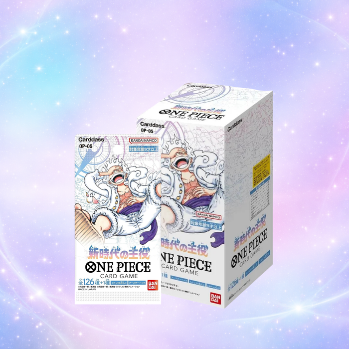 One Piece Card Game – OP-05 Awakening of the New Era – Booster Japonais