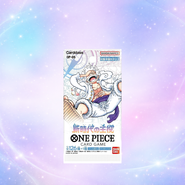 One Piece Card Game – OP-05 Awakening of the New Era – Booster Japonais