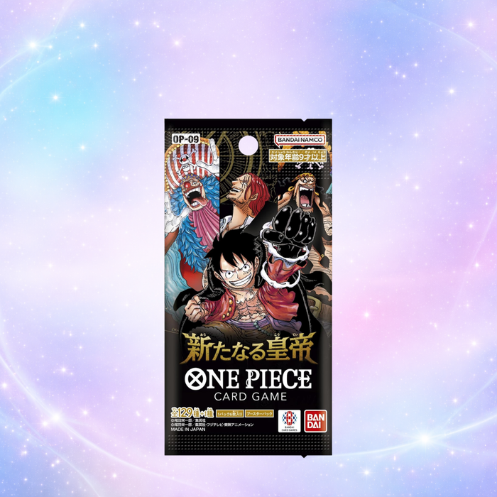 One Piece Card Game – OP-09 Emperors in the New World – Booster Japonais