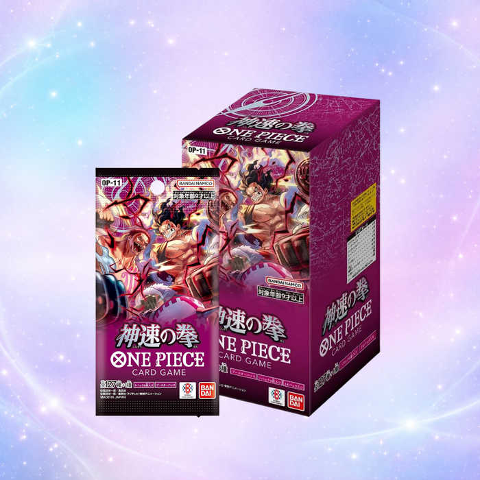 One Piece Card Game – OP-11 A Fist of Divine Speed – Booster Japonais