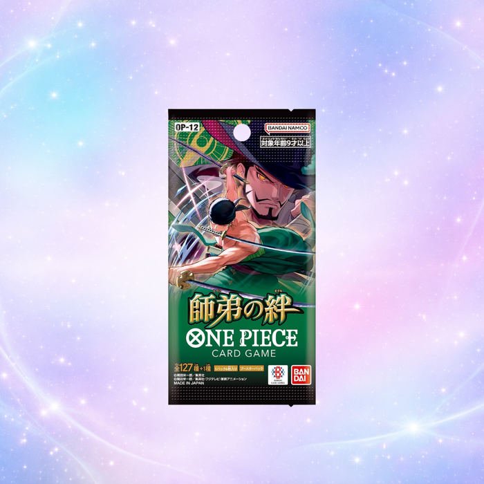 One Piece Card Game – OP-12 Legacy of the Master – Booster Japonais