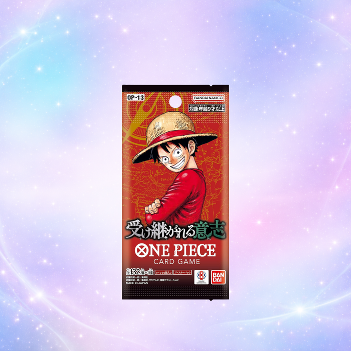 One Piece Card Game – OP-13 Clash of Fates – Booster Japonais