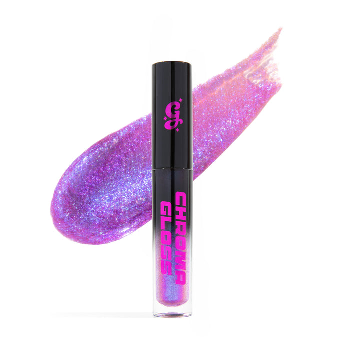 Opal Chroma Gloss (Purple/Pink) - Multichrome Lip Gloss - Glisten Cosmetics