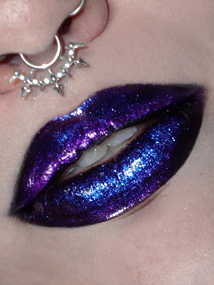 Opal Chroma Gloss (Purple/Pink) - Multichrome Lip Gloss - Glisten Cosmetics