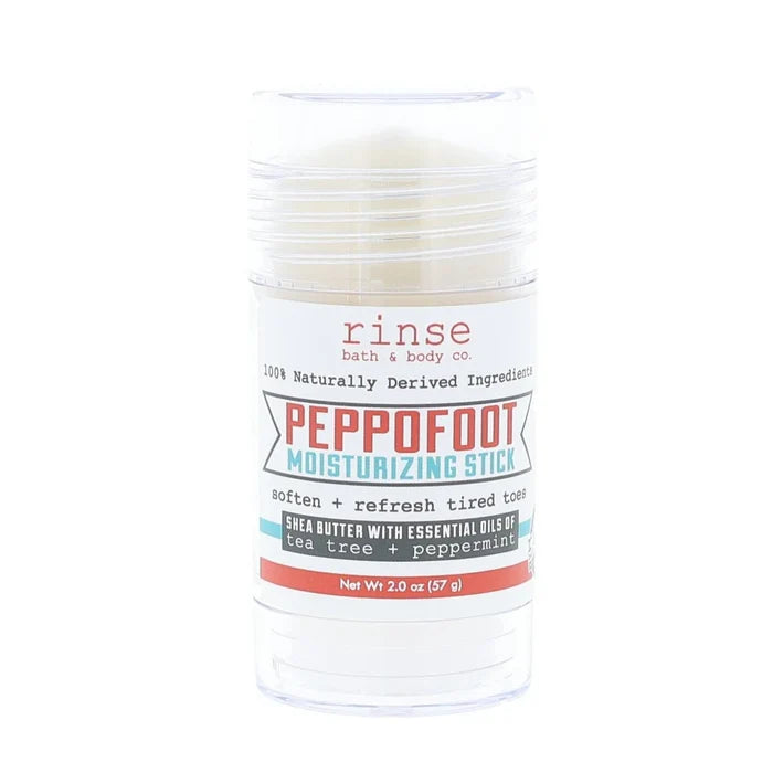 Peppofoot Stick Moisturizing Foot Balm | Rinse Bath & Body Co.