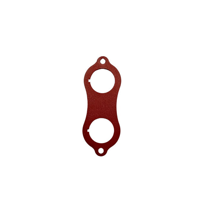 Piastrina interruttore rossa