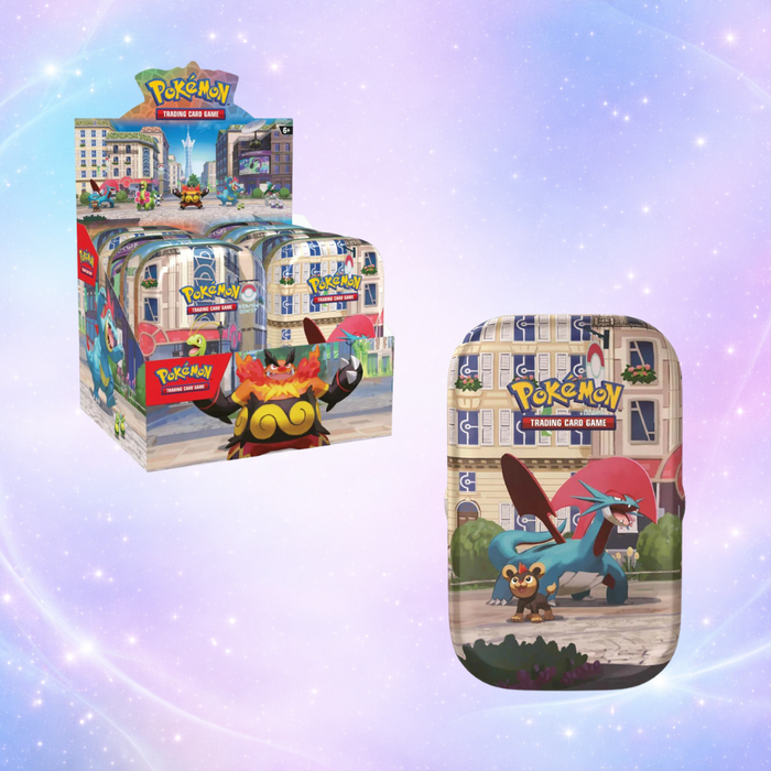 Pokémon TCG : Mini Tin Ville Illumis (Lumiose City) – Chaos Rising & Perfect Order