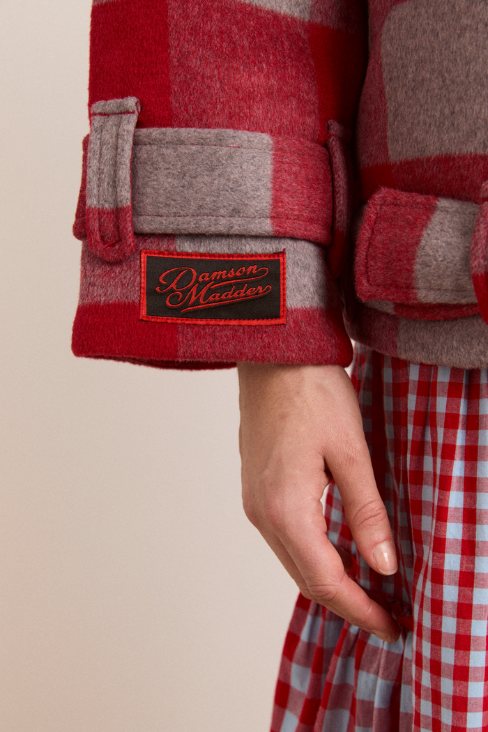 Polly Wool Bomber - Red