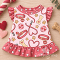 Preorder: Love Unleashed Ruffle Shirt