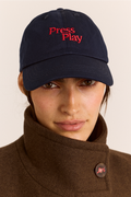 Press Play Cap - Navy