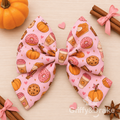 Pumpkin Spice & Everything Nice Sailor Bow-PINK