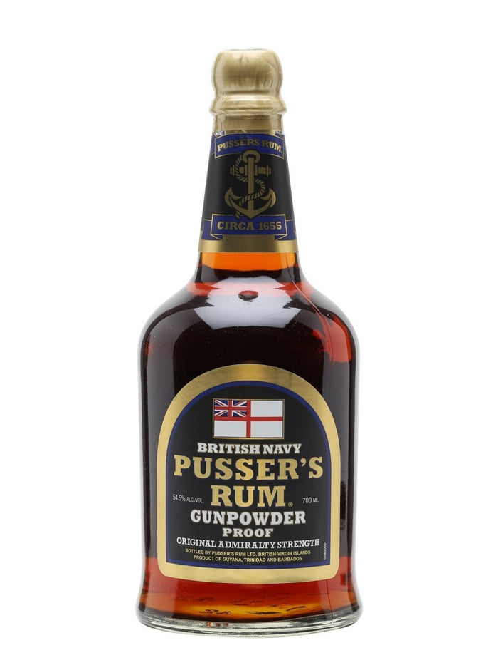 Pusser's Navy Gunpowder Rum 750ml