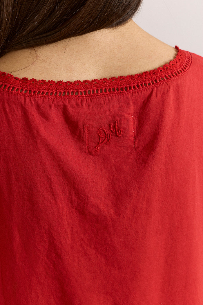 Raven Mini Night Dress - Red