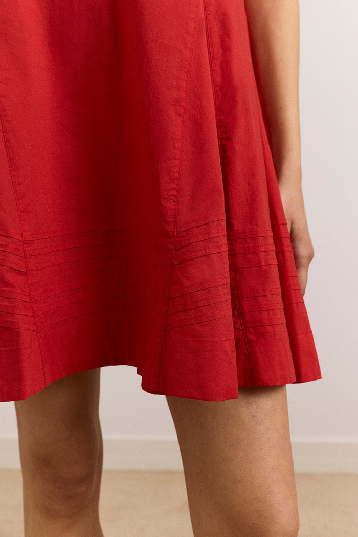 Raven Mini Night Dress - Red