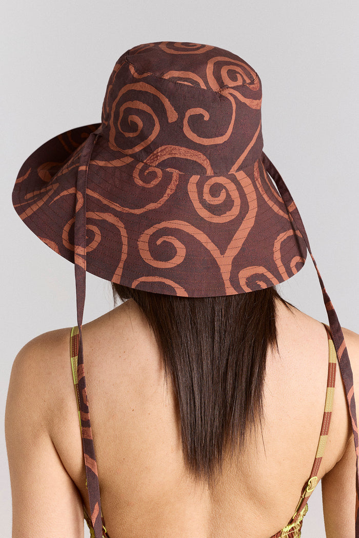 Reversible Sunhat - Mixed Swirl