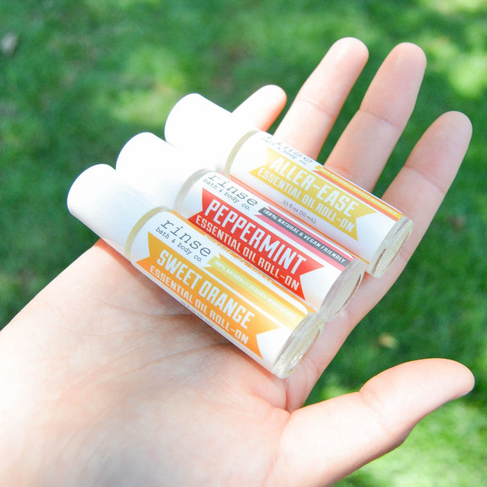 Roll-Ons Essential Oils | Rinse Bath & Body Co.
