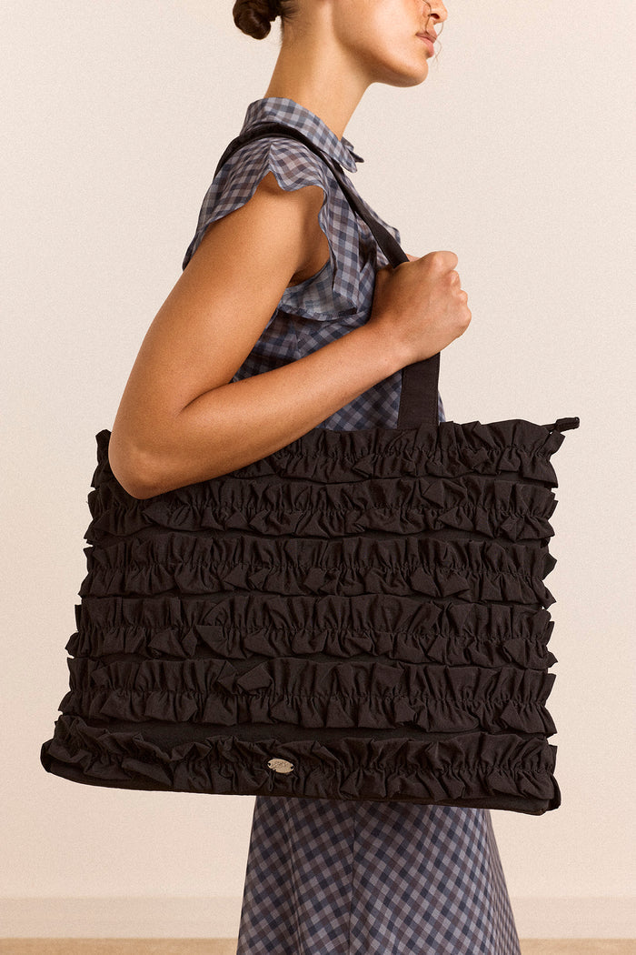 Sander Frill Tote - Black