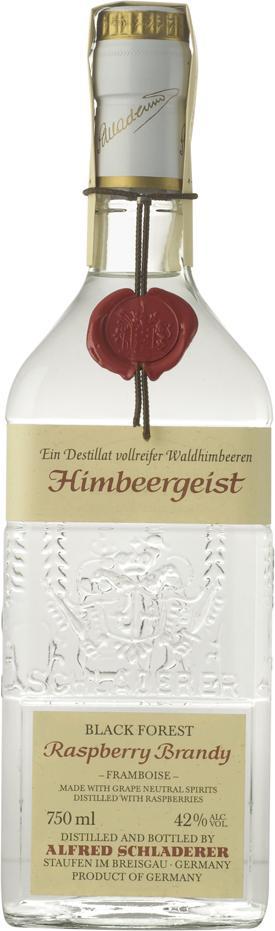 Schladerer Himbeergeist Raspberry Brandy 750ml