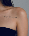 She flies by her own wings
