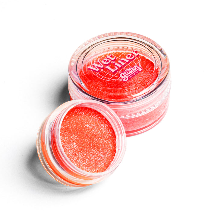 Shrimp (Electric Coral Metallic) Wet Liner® - Eyeliner - Glisten Cosmetics
