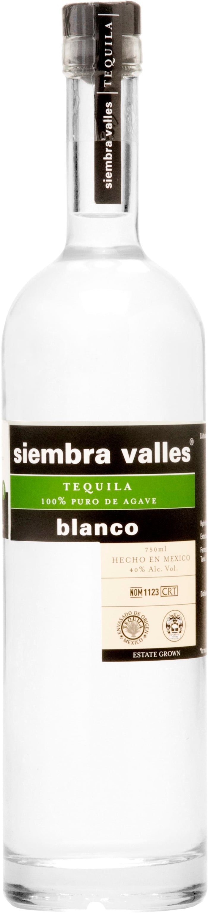 Siembra Valles Tequila Blanco 750ml