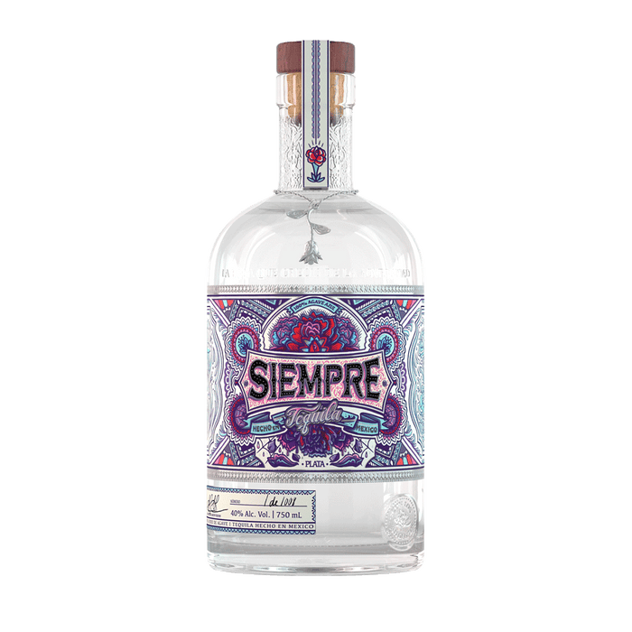 Siempre Plata Tequlia 750ml