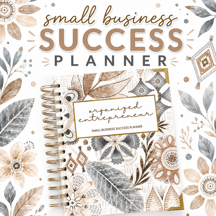 Small Business Success Planner-BOHO