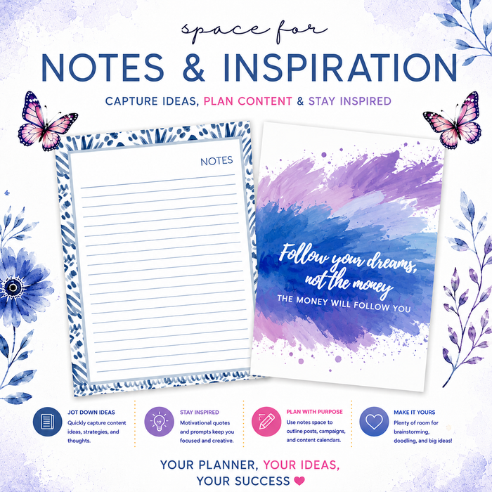 Small Business Success Planner-BUTTERFLY