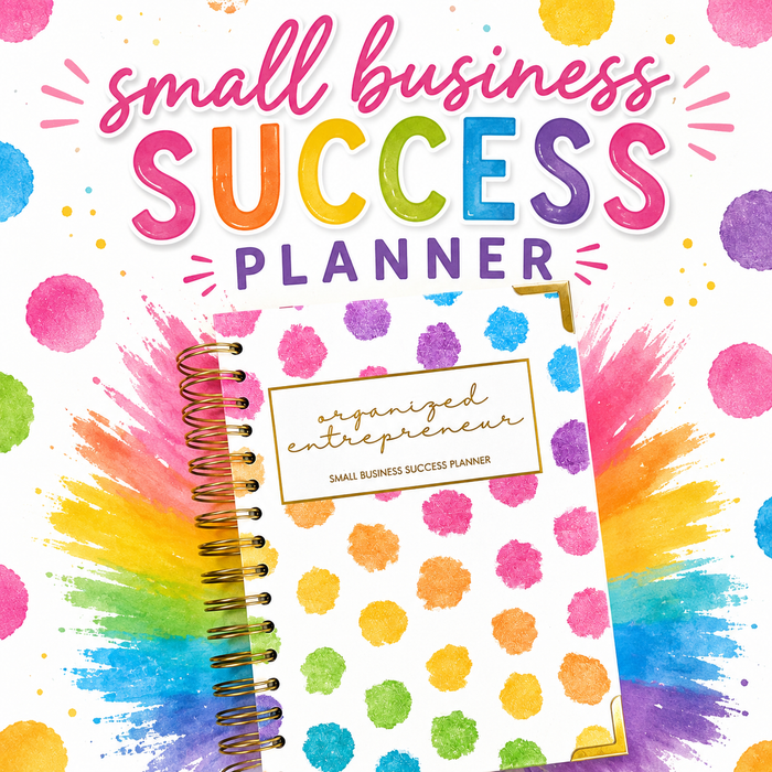 Small Business Success Planner-RAINBOW