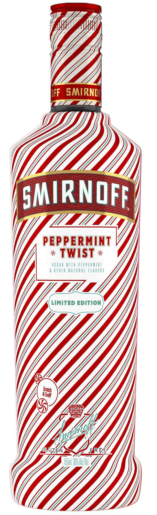 Smirnoff Vodka Peppermint Twist 750ml