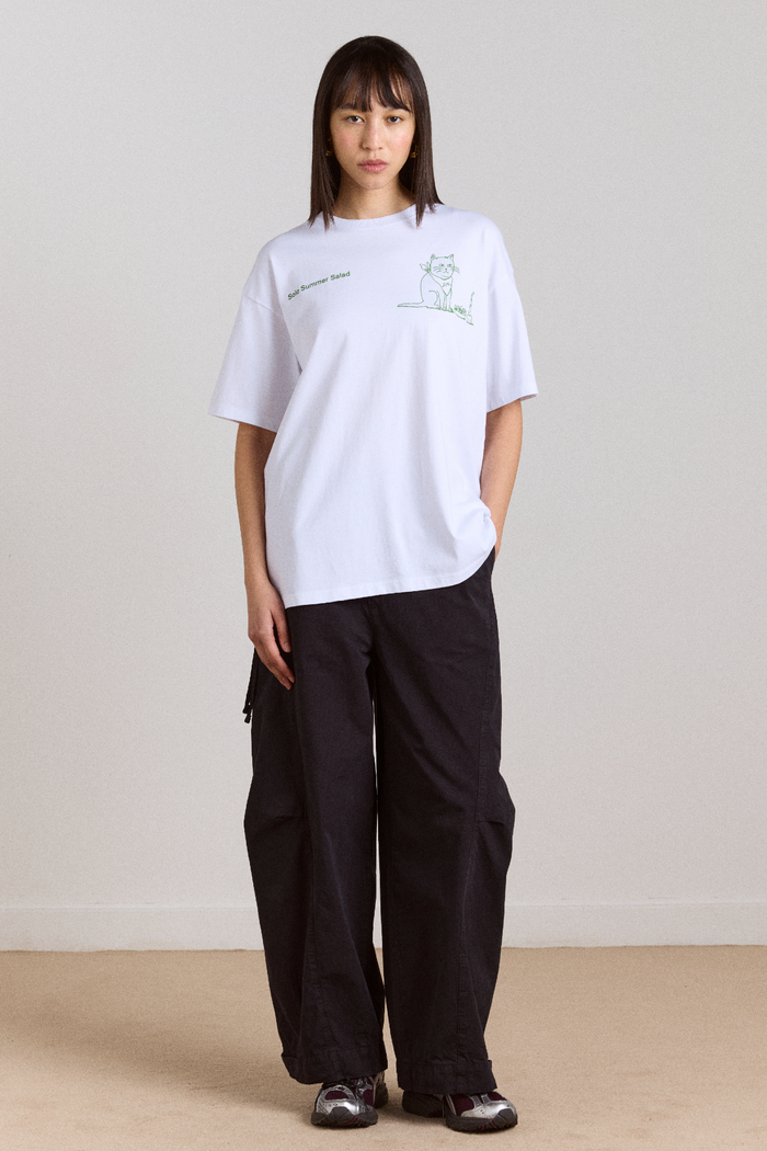 Solo Salad Graphic Tee - White