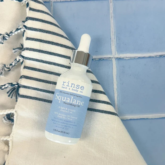 Squalane Oil - 2 oz Dropper | Rinse Bath & Body Co.