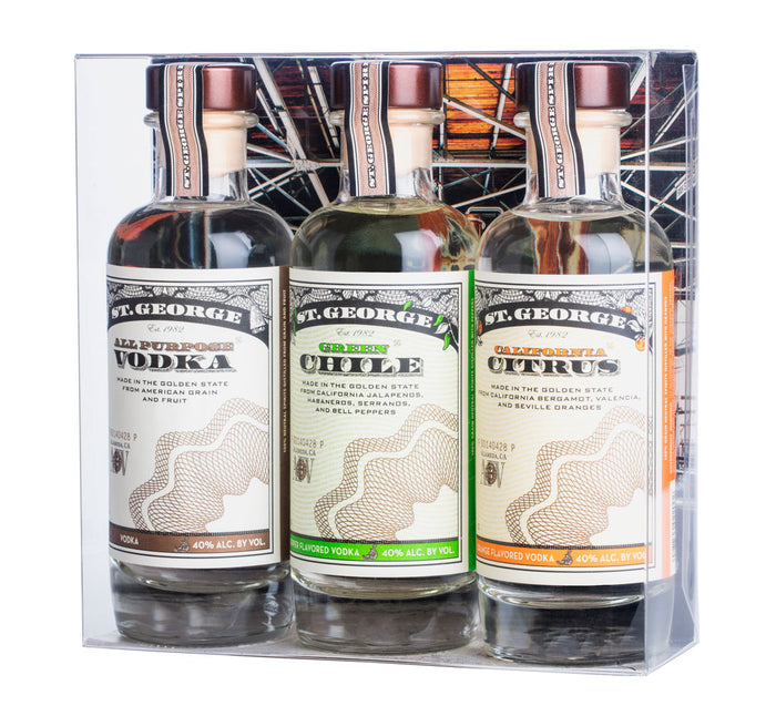 St. George All Purpose/Chile/Citrus Vodka 3/200ml Pk