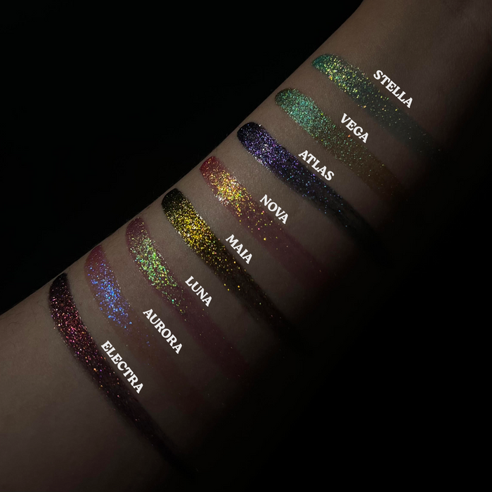 Stella Chroma Gloss (Blue/Pink) - Multichrome Lip Gloss - Glisten Cosmetics