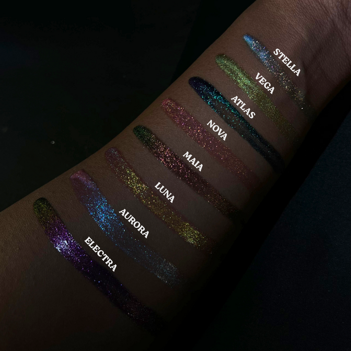 Stella Chroma Gloss (Blue/Pink) - Multichrome Lip Gloss - Glisten Cosmetics