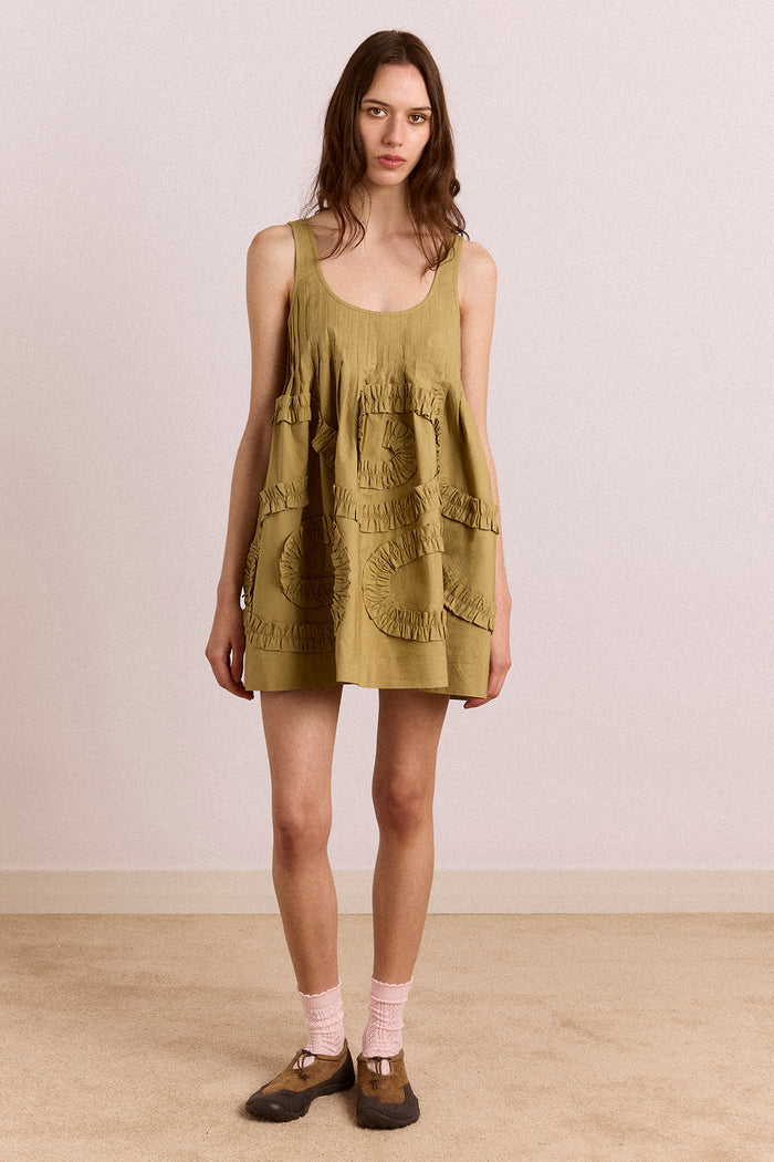 Stella Mini Dress - Green