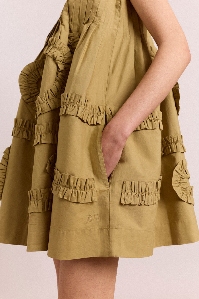 Stella Mini Dress - Green