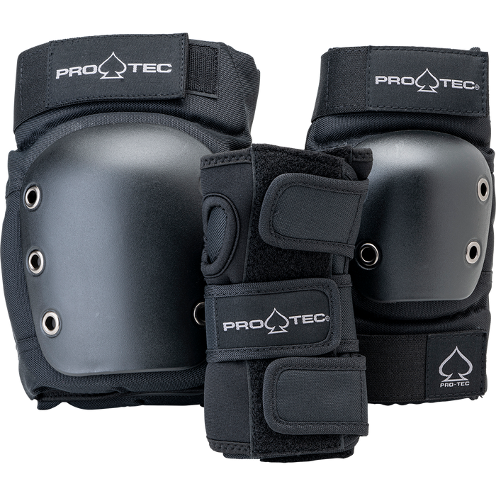 STREET GEAR 3-PACK - OPEN BACK - BLACK