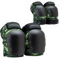 STREET KNEE/ELBOW PAD SET - OPEN BACK - CAMO