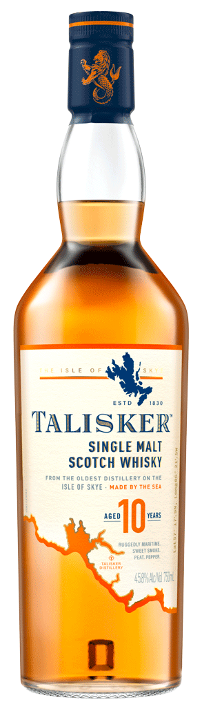 Talisker 10 Year Old Single Malt Whisky 750ml